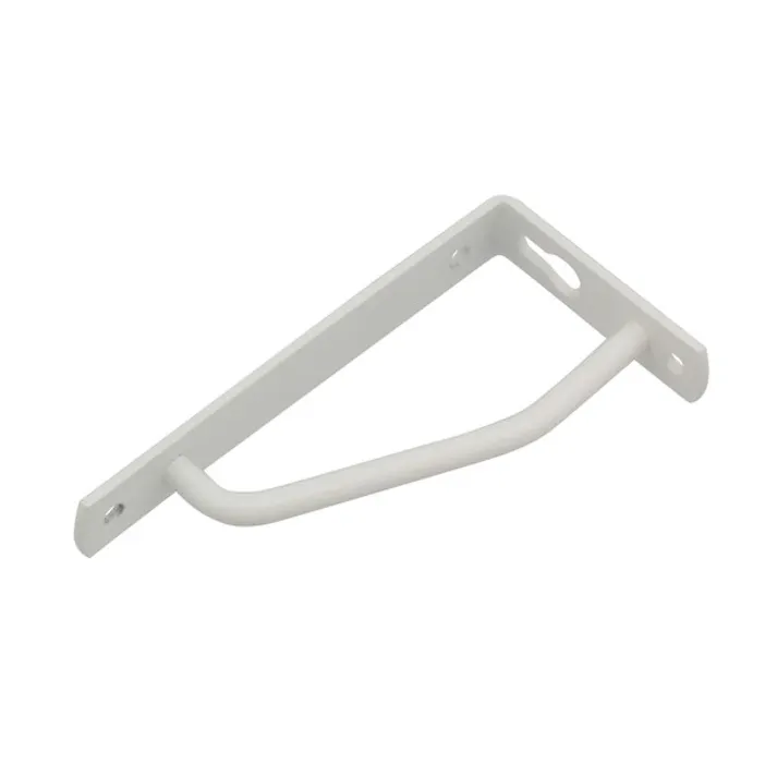 ハイロジック カラースレンダー棚受 90×45mm ホワイト(CDC)【別送品】