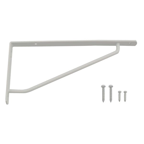 ハイロジック カラースレンダー棚受 180×90mm ホワイト(CDC)【別送品】