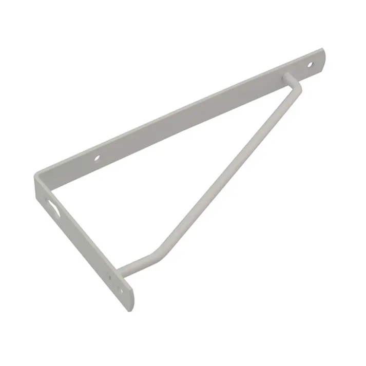 ハイロジック カラースレンダー棚受 180×90mm ホワイト(CDC)【別送品】