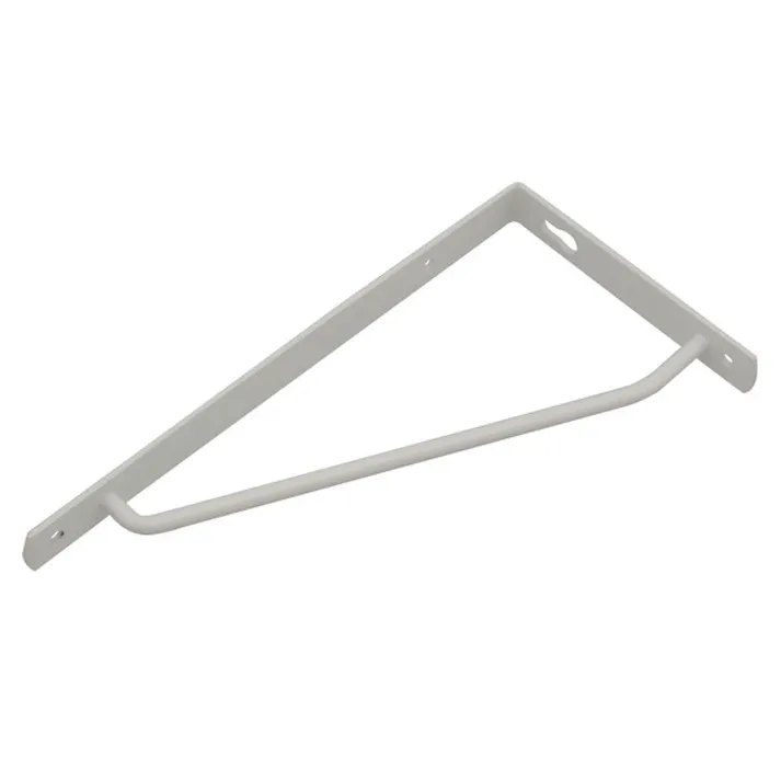 ハイロジック カラースレンダー棚受 180×90mm ホワイト(CDC)【別送品】