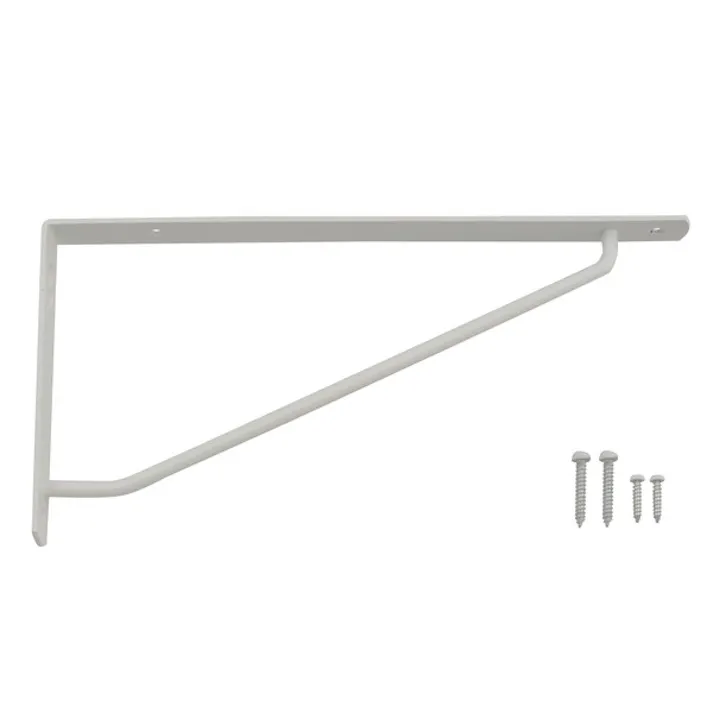 ハイロジック カラースレンダー棚受 210×105mm ホワイト(CDC)【別送品】