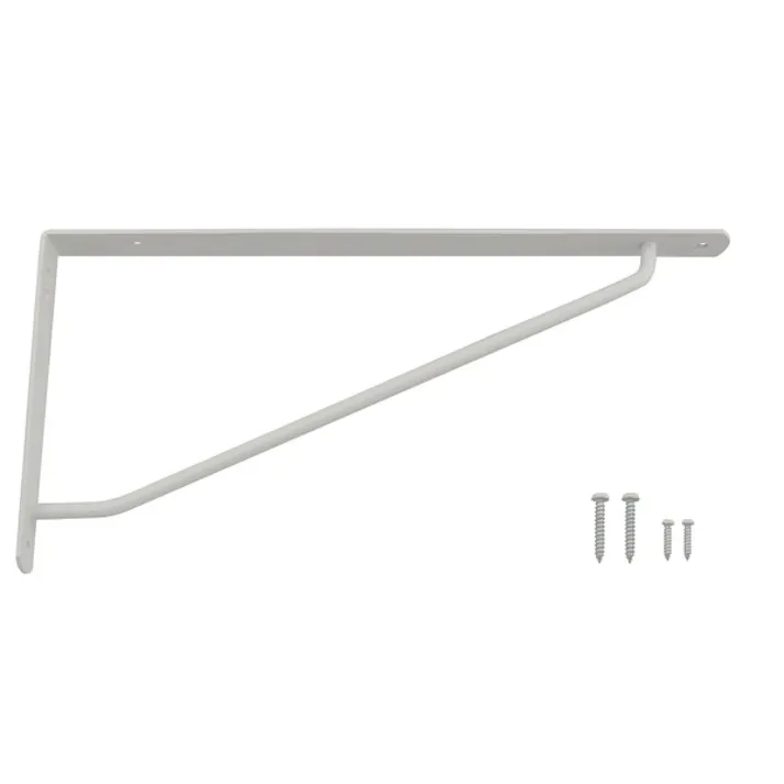 ハイロジック カラースレンダー棚受 270×135mm ホワイト(CDC)【別送品】