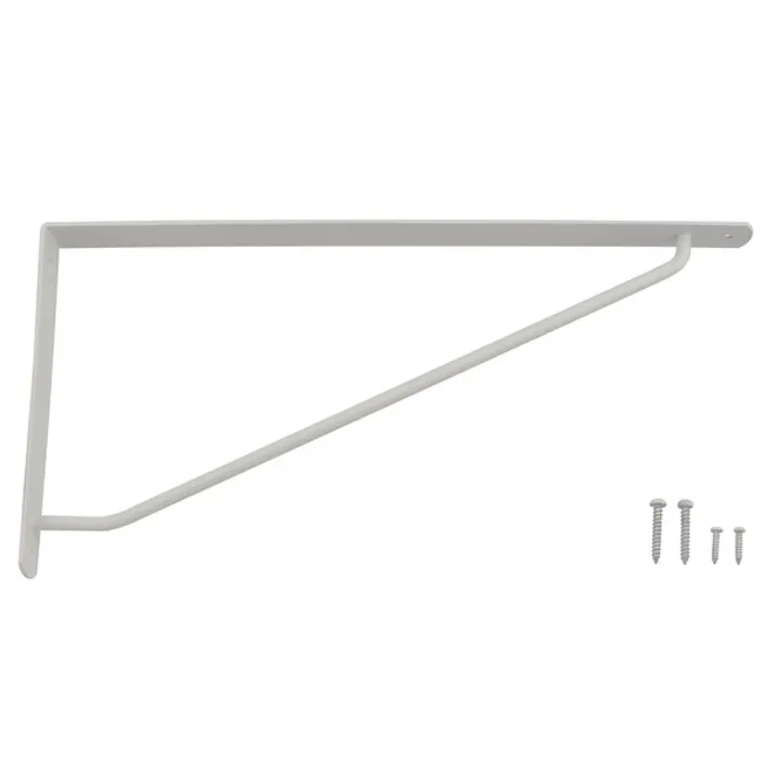 ハイロジック カラースレンダー棚受 300×150mm ホワイト(CDC)【別送品】