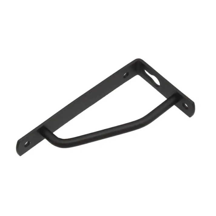 ハイロジック カラースレンダー棚受 90×45mm ブラック(CDC)【別送品】