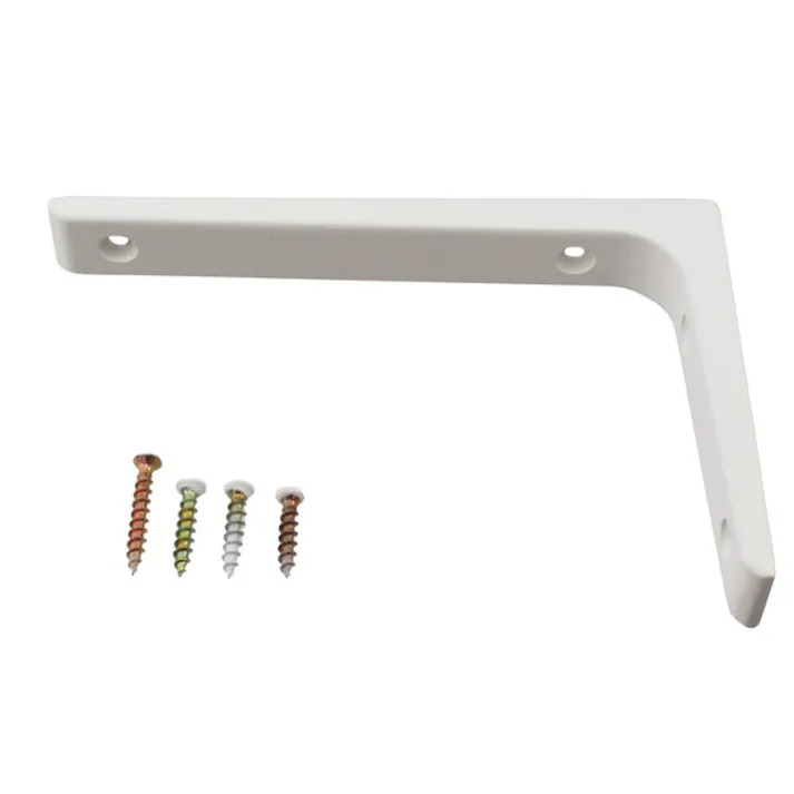 ハイロジック 98172 アルミ棚受 100×150mm ホワイト 1本入(CDC)【別送品】