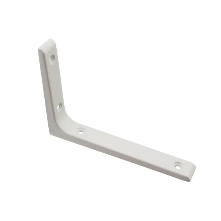 ハイロジック 98172 アルミ棚受 100×150mm ホワイト 1本入(CDC)【別送品】