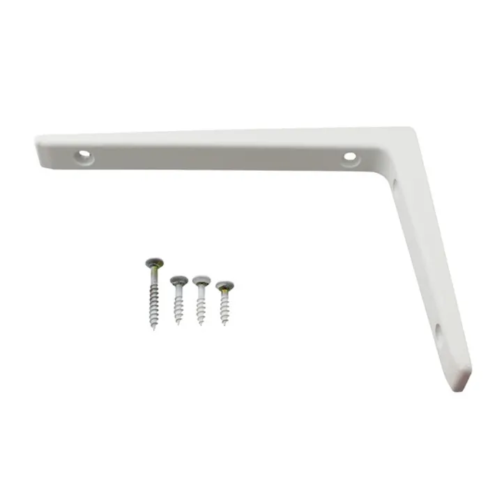 ハイロジック 98173 アルミ棚受 150×200mm ホワイト 1本入(CDC)【別送品】