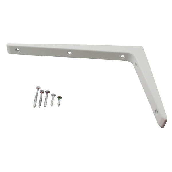 ハイロジック 98175 アルミ棚受 200×300mm ホワイト 1本入(CDC)【別送品】