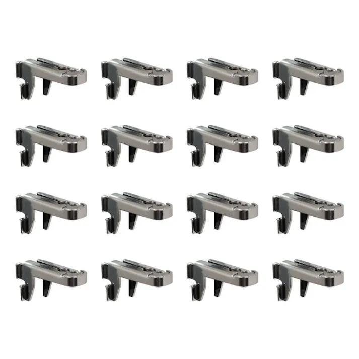 ハイロジック 98190 リーフ棚柱用棚受ケ 生地 16個入(CDC)【別送品】