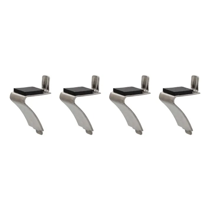 ハイロジック 98196 ステンラバー付棚受 4個入(CDC)【別送品】