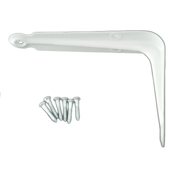 ハイロジック 98249 ホワイト棚受 75mm×100mm 1本入(CDC)【別送品】