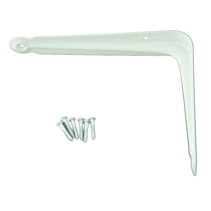 ハイロジック 98250 ホワイト棚受 100mm×125mm 1本入(CDC)【別送品】