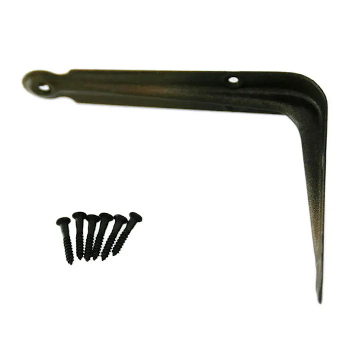 ハイロジック 98259 ブロンズ棚受 75mm×100mm 1本入(CDC)【別送品】