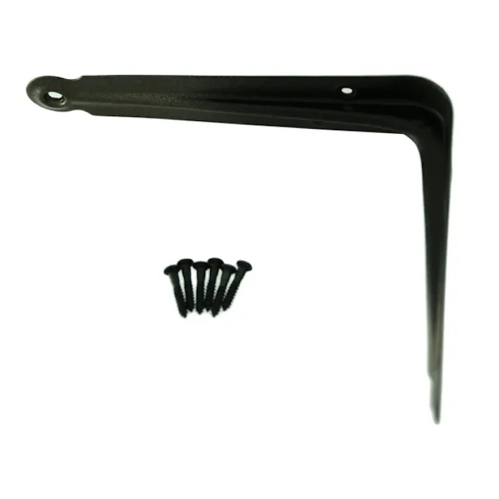 ハイロジック 98260 ブロンズ棚受 100mm×125mm 1本入(CDC)【別送品】