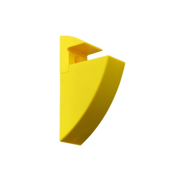 ハイロジック 98473 クリップシェルフ 板厚15mm用 イエロー 1個入(CDC)【別送品】