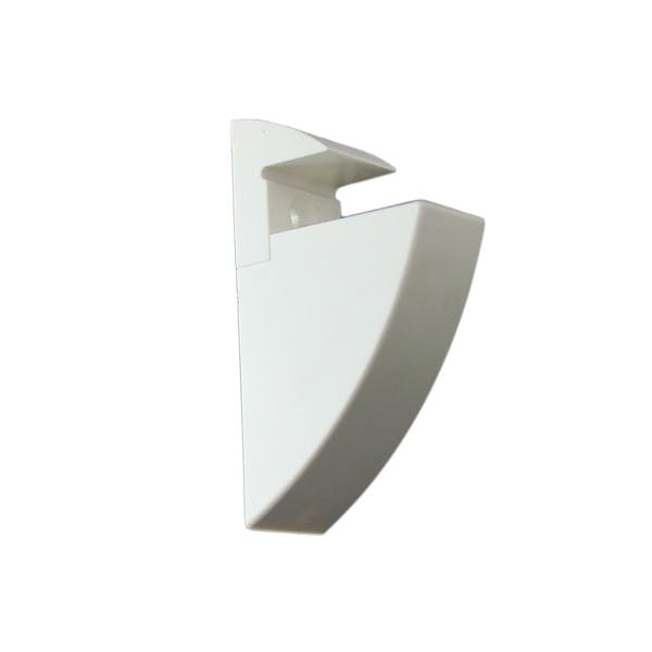 ハイロジック 98474 クリップシェルフ 板厚15mm用 ホワイト 1個入(CDC)【別送品】