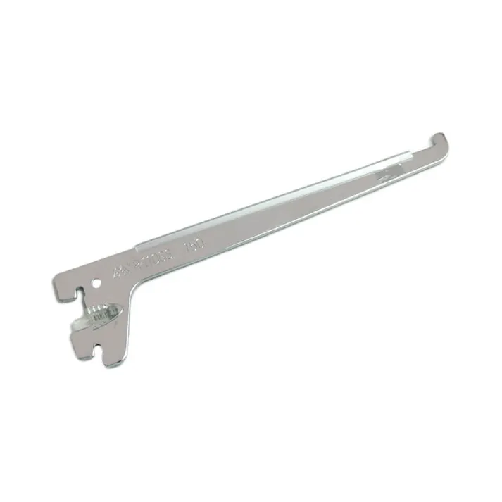 ハイロジック 98519 ガラス棚専用ブラケット 150mm ロック付 1本入(CDC)【別送品】
