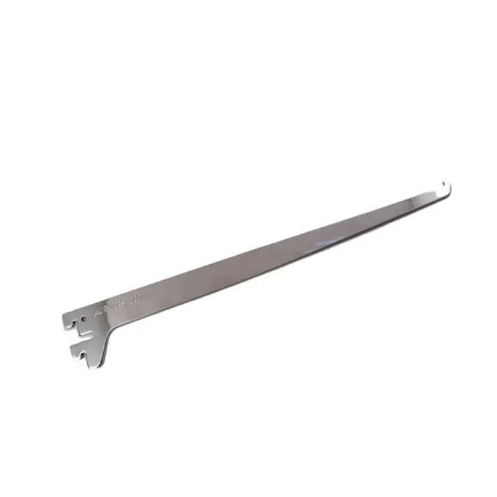 ハイロジック 98522 ガラス棚専用ブラケット 300mm ロック付 1本入(CDC)【別送品】