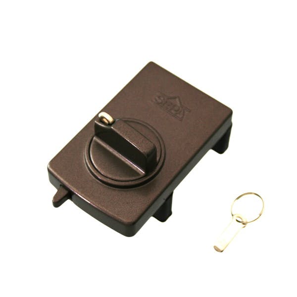 ヒナカ製作所 166-U キー付戸ジマリクン大 1P 2本キー(CDC)【別送品】