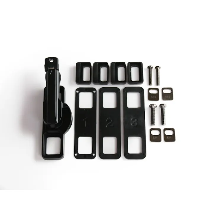 ヒナカ製作所 144KR-B 取替クレセントRブラック(CDC)【別送品】