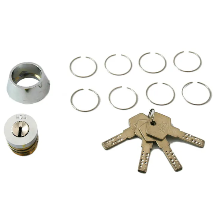 ヒナカ製作所 HDS-BH SEPA取替シリンダーBH 4本キー(CDC)【別送品】