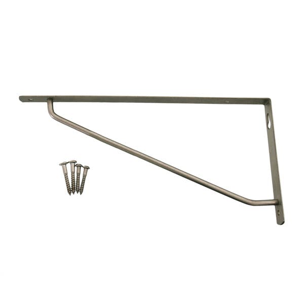 ハイロジック 98125 ステンスレンダー棚受 105mm×210mm 1本入(CDC)【別送品】