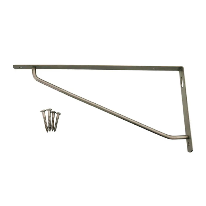 ハイロジック 98125 ステンスレンダー棚受 105mm×210mm 1本入(CDC)【別送品】