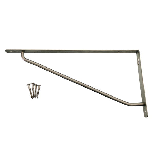 ハイロジック 98126 ステンスレンダー棚受 120mm×240mm 1本入(CDC)【別送品】