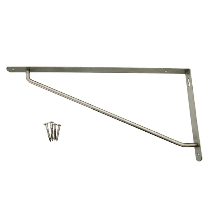 ハイロジック 98127 ステンスレンダー棚受 135mm×270mm 1本入(CDC)【別送品】