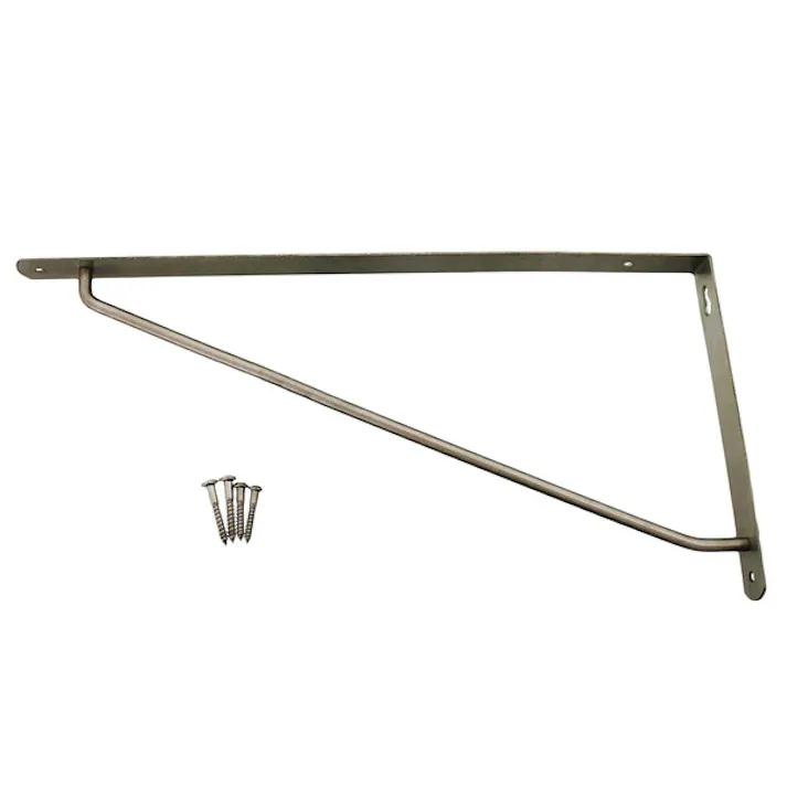 ハイロジック 98128 ステンスレンダー棚受 150mm×300mm 1本入(CDC)【別送品】