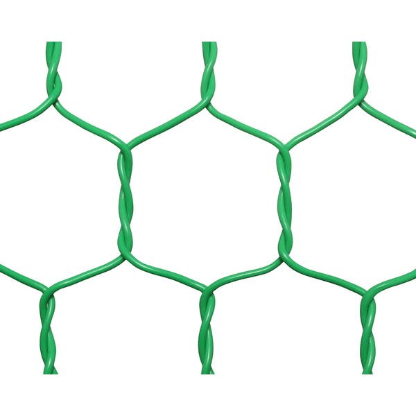 吉田隆 ビニール亀甲金網 0.85x10 450mmx1m グリーン(CDC)【別送品
