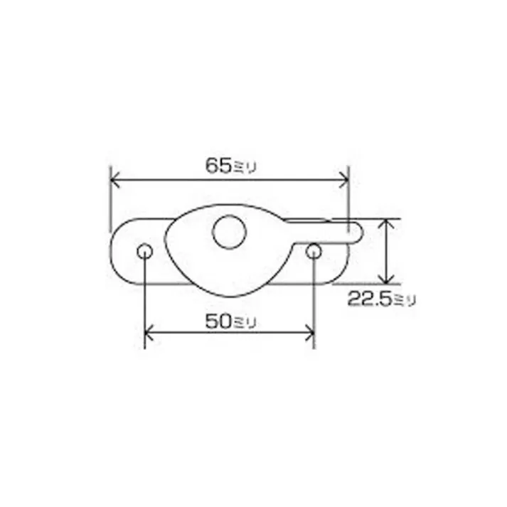 中西産業 94103 クレセント DC-320 色付B11R 1個入(CDC)【別送品】