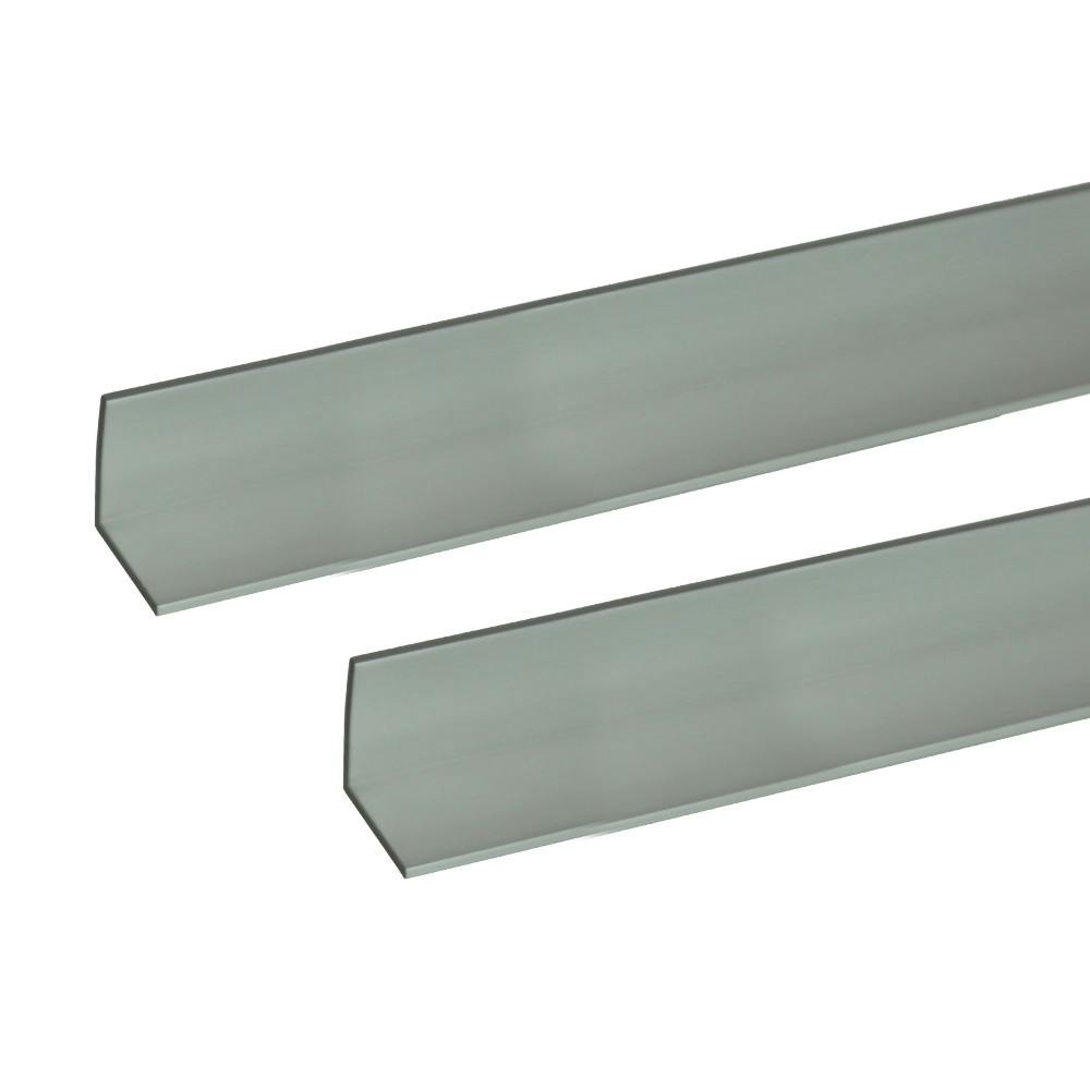 安田 アルミアングル 2m 2.0x40x40mm シルバー 2本組 JANコード：4549396001605(CDC)【別送品】