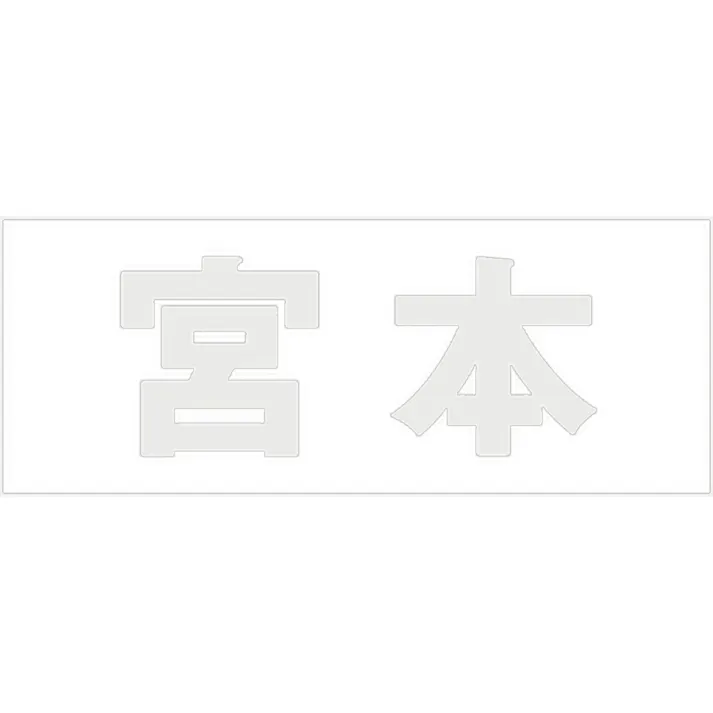 ハイロジック キリモジ ゴシック パールグレー 天地30ミリ 宮本 JANコード:4549396380670(CDC)【ネット注文限定・別送品】