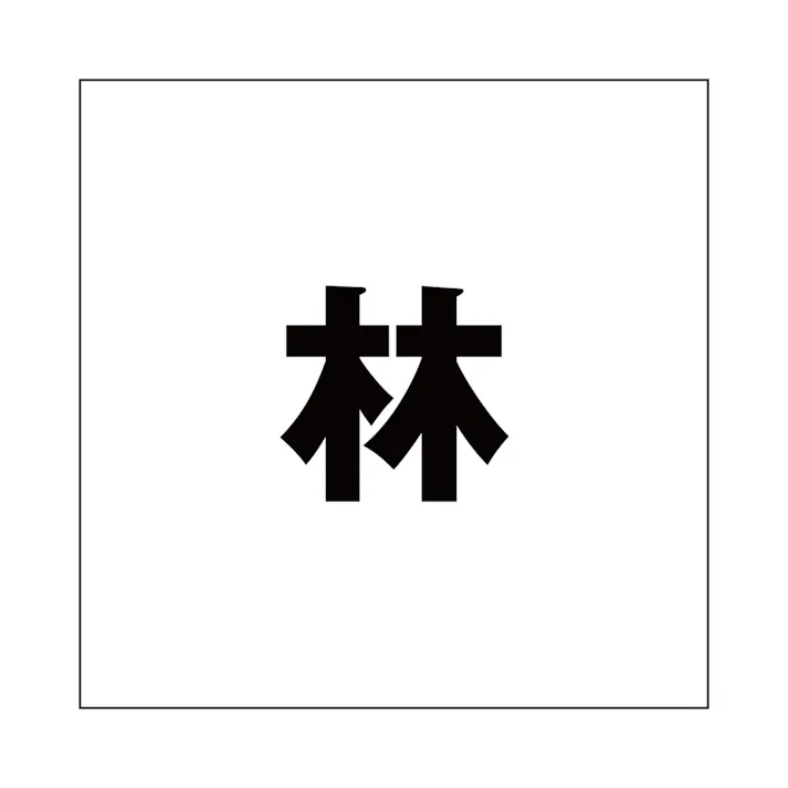 ハイロジック キリモジ ゴシック ブラック 160×160ミリ用 林 JANコード:4549396394189(CDC)【ネット注文限定・別送品】