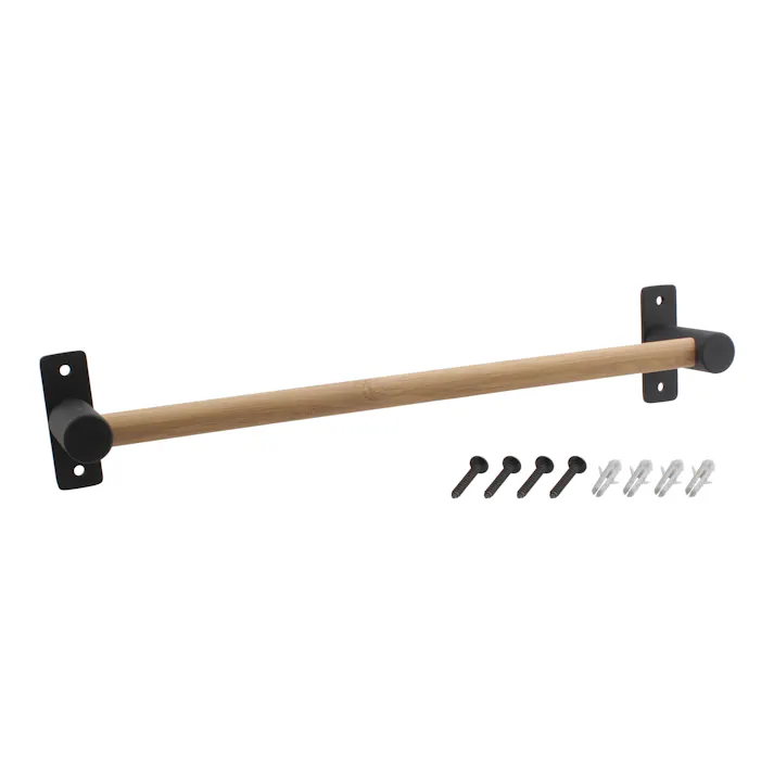 中尾製作所 KSB-1 竹シリーズ タオルバー JANコード:4549396611262(CDC)【別送品】