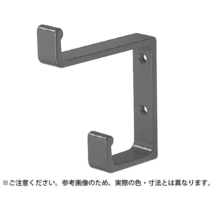 シロクマ A-46 L形帽子掛黒 JANコード:4936350000918(CDC)【ネット注文限定・別送品】