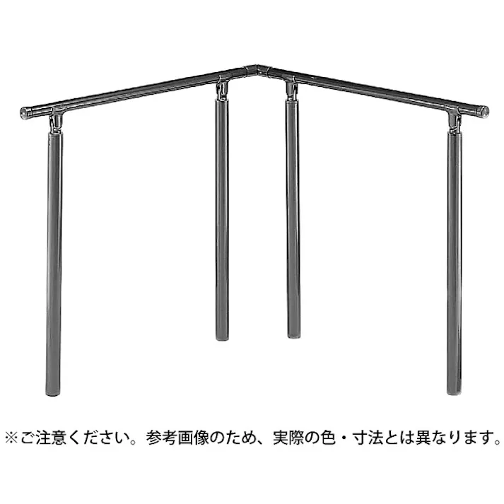 シロクマ AP-142U アプローチ手摺(U)シルバー/HL JANコード:4936350003315(CDC)【別送品】