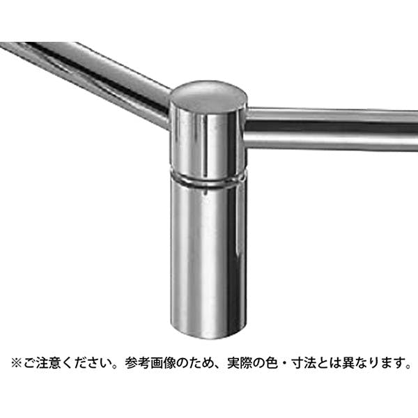 シロクマ BR-1 甲丸回転ブラケット(135°)30ミリクローム JANコード:4936350004671(CDC) フック・吸盤 シロクマ BR-1 甲丸回転ブラケット(135°)30ミリクローム JANコード:4936350004671(CDC) フック・吸盤
