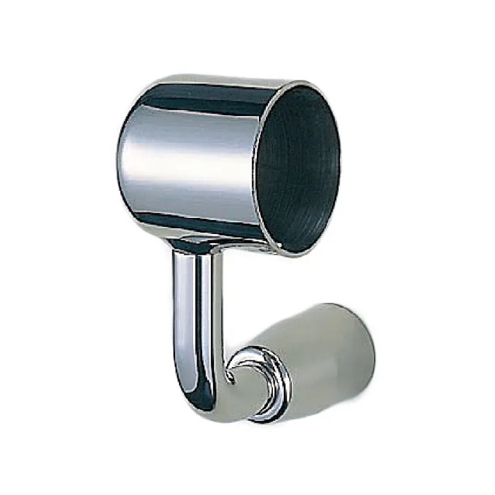 シロクマ BR-90L L軸スライドブラケット止(左)38径鏡面 JANコード:4936350006781(CDC)【別送品】
