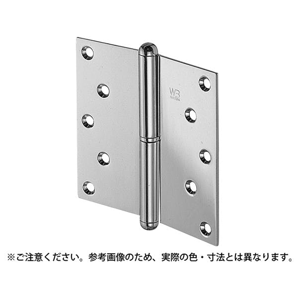 シロクマ BS-102 キャノン二管丁番(右)右 127×127鏡面 JANコード 