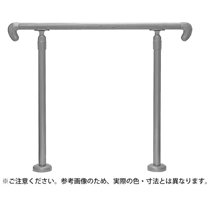 シロクマ GK-100 玄関用手摺ミディアムオーク JANコード:4936350020534(CDC)【別送品】