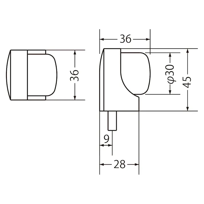 シロクマ RB-15 アーチ戸当リ床付45ミリ仙徳 JANコード:4936350055512(CDC)【別送品】