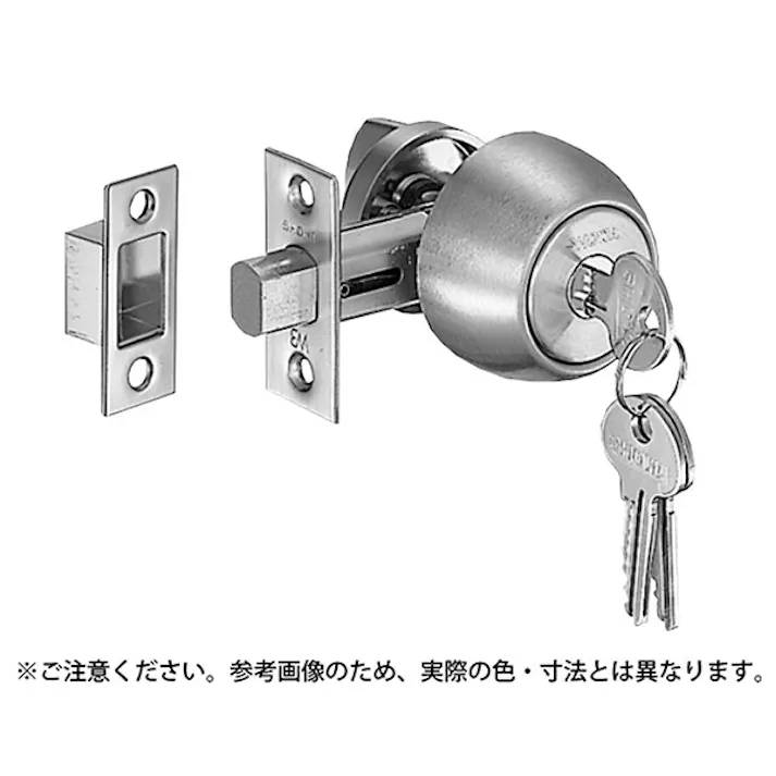 シロクマ 392-05 チューブラ本締錠(玄関)アンバー JANコード:4936350058360(CDC)【別送品】