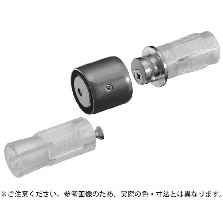 シロクマ ABR-814 接続金具35径用シルバー JANコード:4936350072861(CDC)【ネット注文限定・別送品】