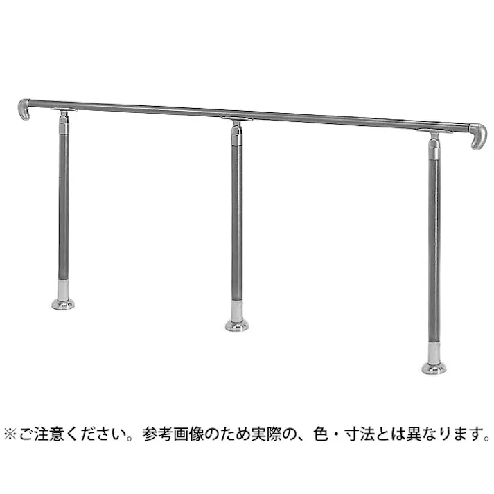 シロクマ AP-13B アプローチ手摺(B)チーク・シルバー JANコード:4936350073172(CDC)【別送品】