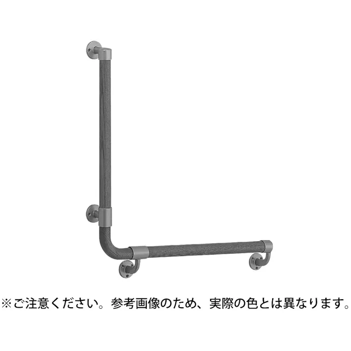 シロクマ BR-517L L形丸棒手摺(左)600×600 SL/Lオーク JANコード:4936350076265(CDC)【別送品】