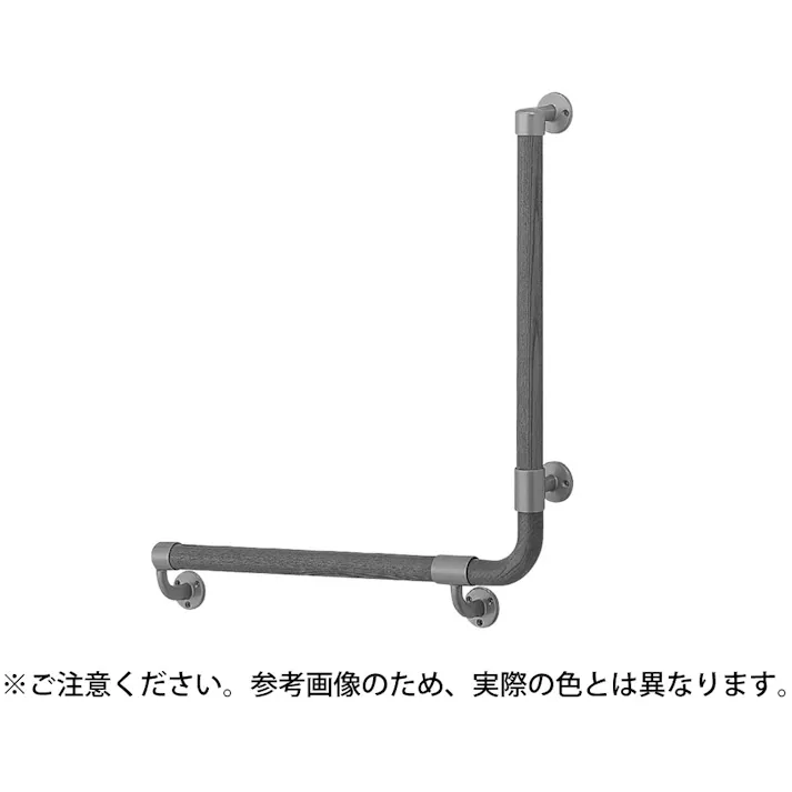 シロクマ BR-517R L形丸棒手摺(右)600×600 SL/Lオーク JANコード:4936350076272(CDC)【別送品】
