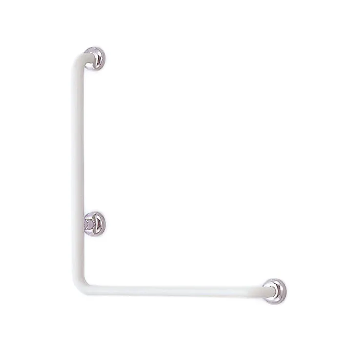 シロクマ NO-851L L形丸棒ニギリバー700×700 (左)アイボリ JANコード:4936350076562(CDC)【別送品】