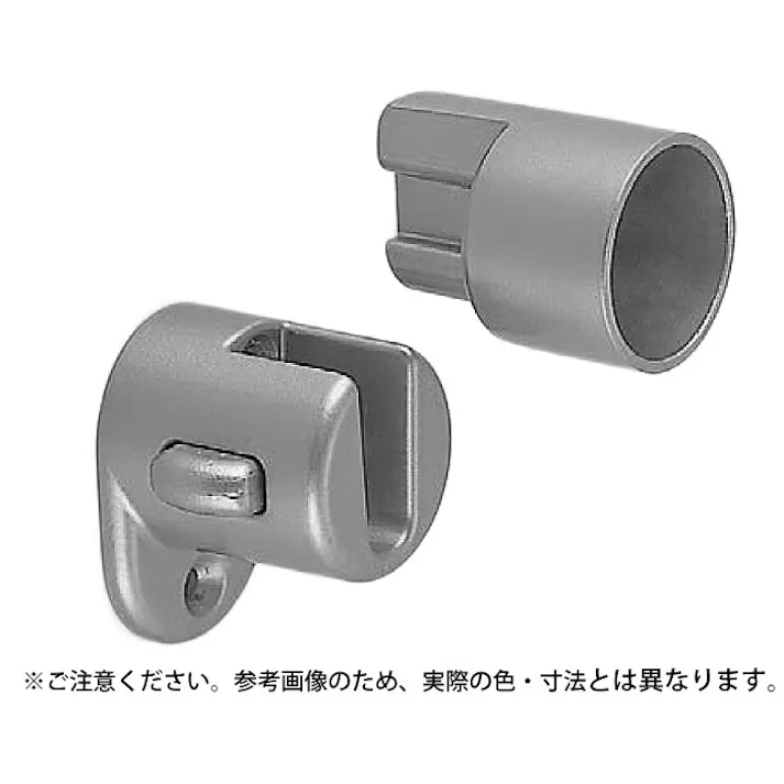 シロクマ BR-78L 脱着ブラケット(左)35径シルバー JANコード:4936350081405(CDC)【別送品】